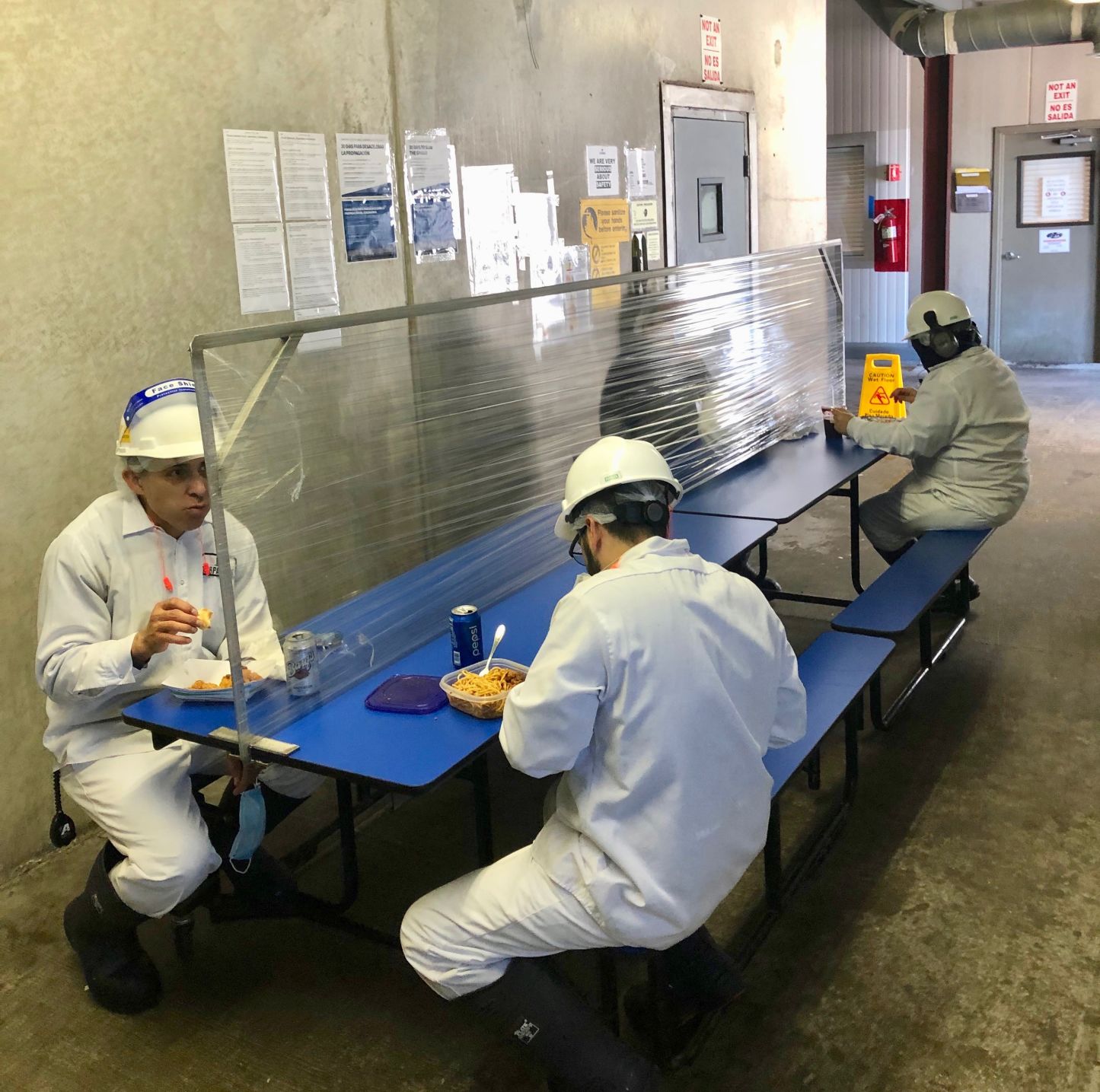 OWB Packers lunch area